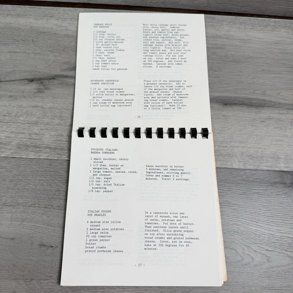 The 2nd Well-FED Cookbook Employees' Council Federal Reserve Spiral Red Vintage